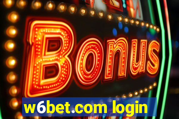 w6bet.com login